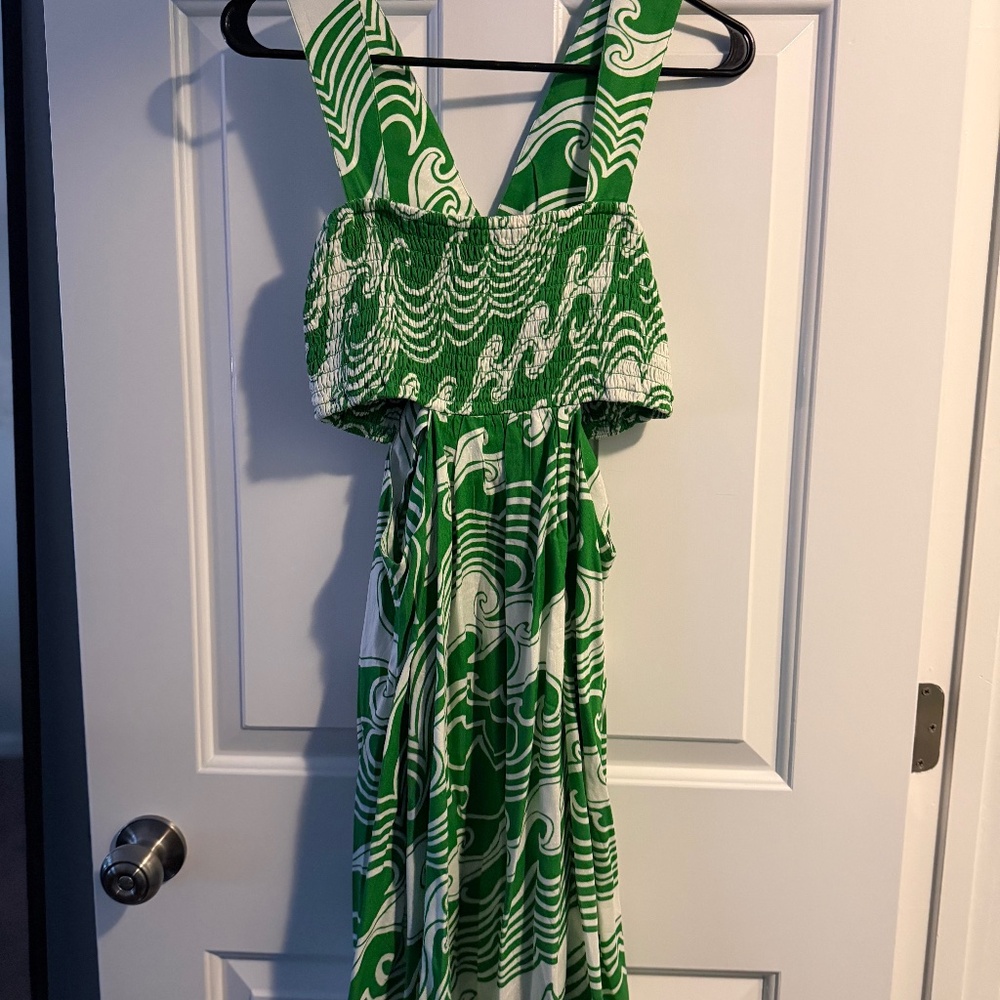 The Piper Bandeau Cutout Mini Dress